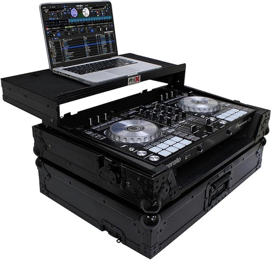 ProX Live Performance Gear XS-DDJSR2LTBL LED ATA Flight Case For