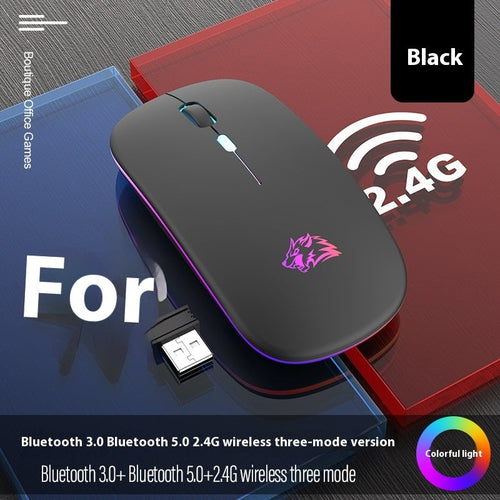 X15 Mute Wireless Mouse Charging Wireless Luminous Computer